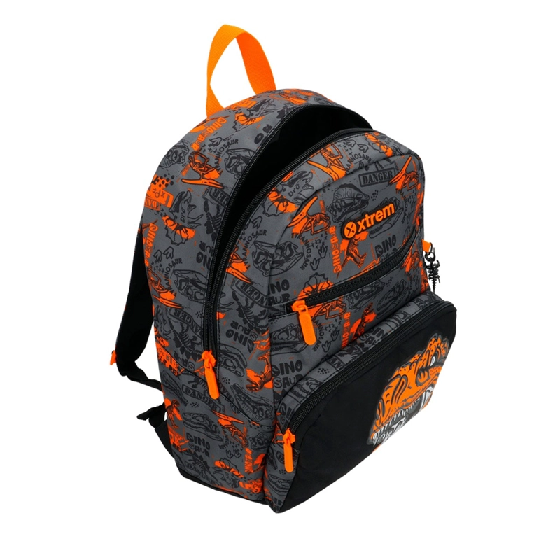 MOCHILA XTREM BOLT 6XT DINO NARANJO - 5