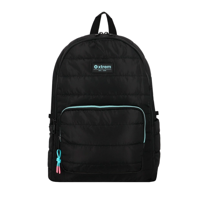 MOCHILA NOTEBOOK XTREM HAMILTON 6XT NEGRO/VERDE AGUA 14" - 2