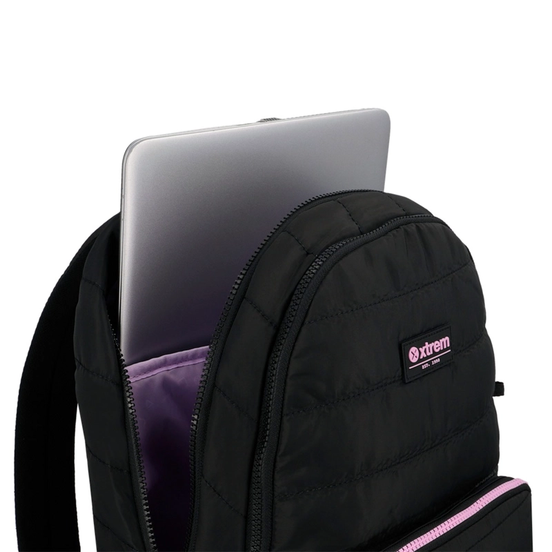 MOCHILA NOTEBOOK XTREM HAMILTON 6XT NEGRO/LILA 14 - 8