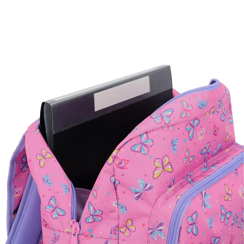 MOCHILA XTREM HARVEY 6XT MARIPOSAS ROSADO/MORADO - 6