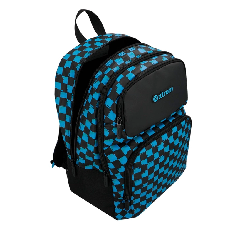 MOCHILA XTREM HOPPER 2.0 6XT AJEDREZ AZUL