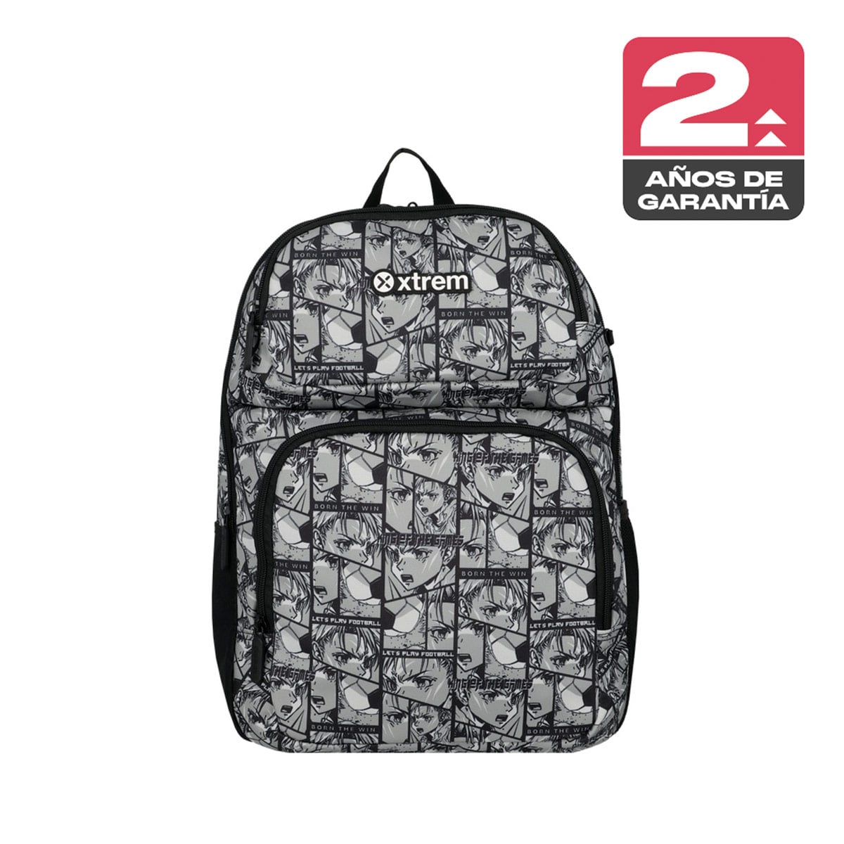 MOCHILA XTREM HOPPER 2.0 6XT CÓMIC GRIS - 1
