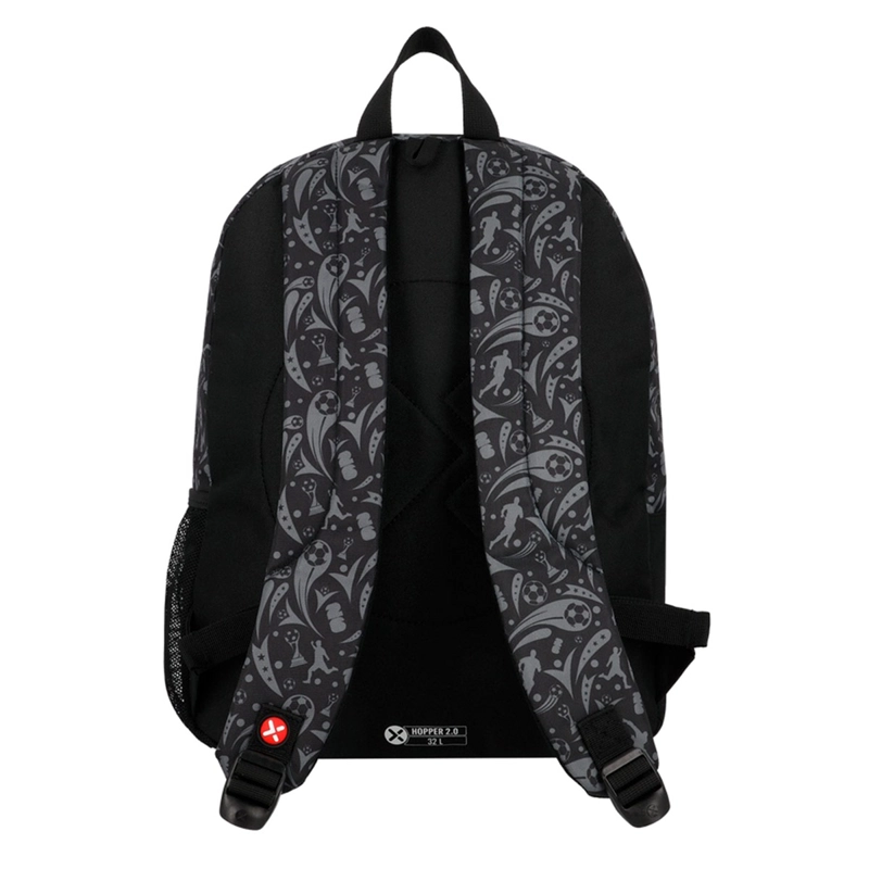 MOCHILA XTREM HOPPER 2.0 6XT FÚTBOL NEGRO/GRIS - 4