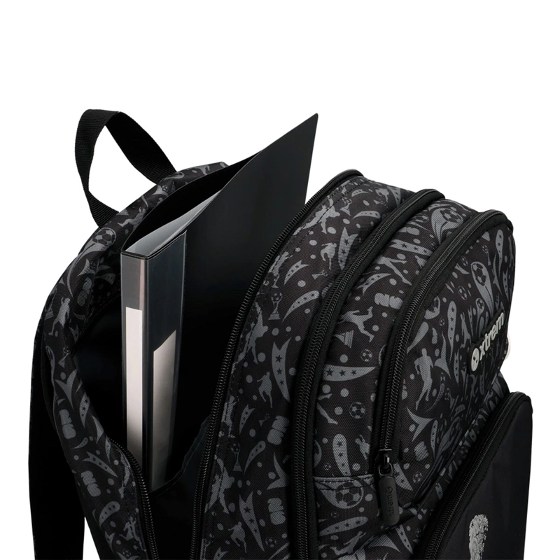 MOCHILA XTREM HOPPER 2.0 6XT FÚTBOL NEGRO/GRIS - 8