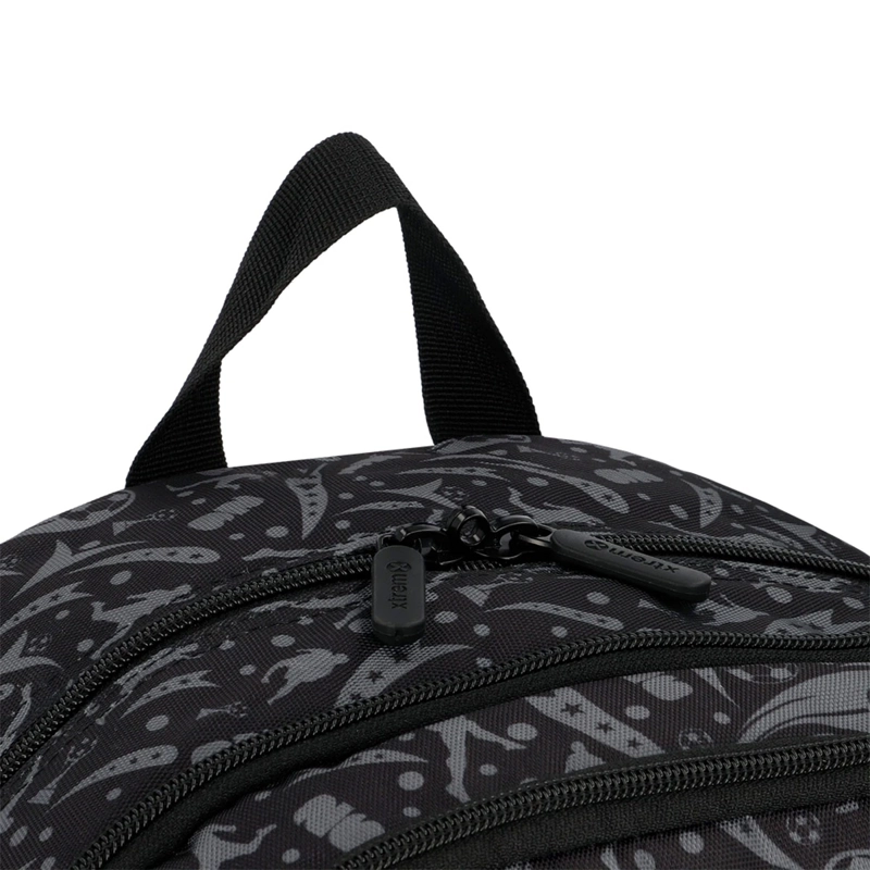 MOCHILA XTREM HOPPER 2.0 6XT FÚTBOL NEGRO/GRIS - 9