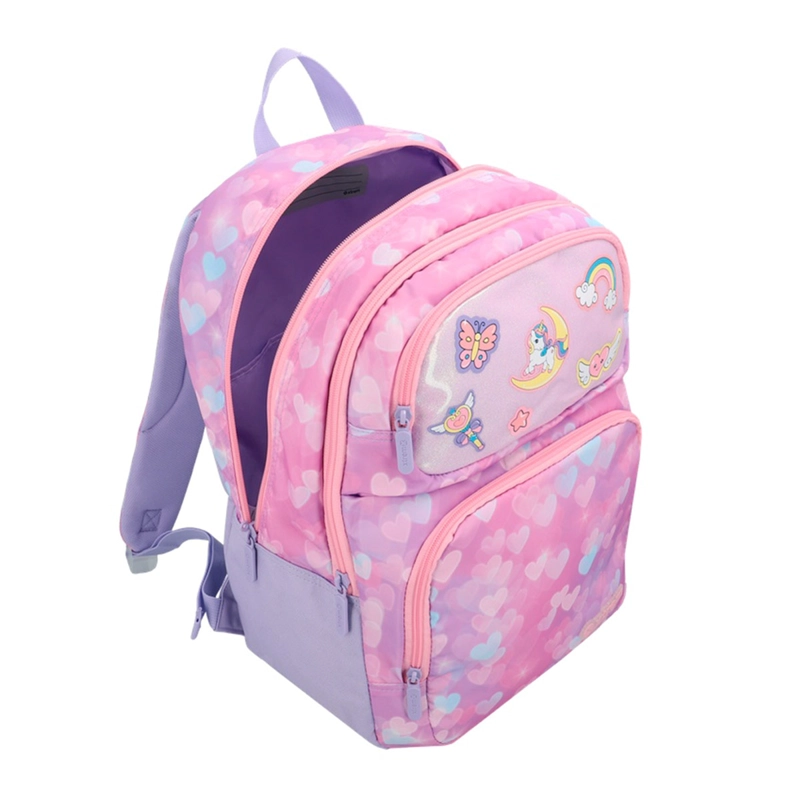 MOCHILA XTREM HOPPER 2.0 6XT CORAZONES ROSADO - 4