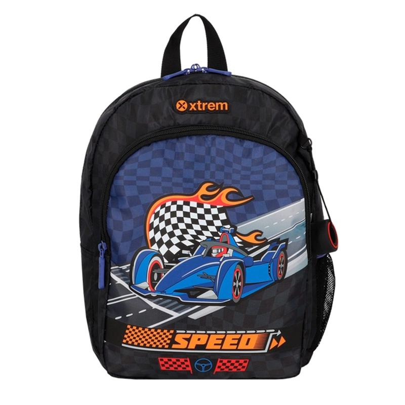 MOCHILA XTREM KINDER 6XT AUTO NEGRO - 2