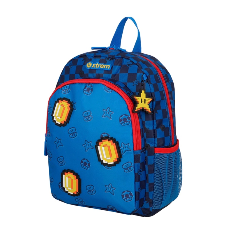 MOCHILA XTREM KINDER 6XT GAMER AZUL - 3