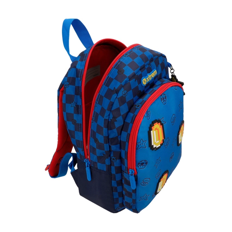 MOCHILA XTREM KINDER 6XT GAMER AZUL - 5