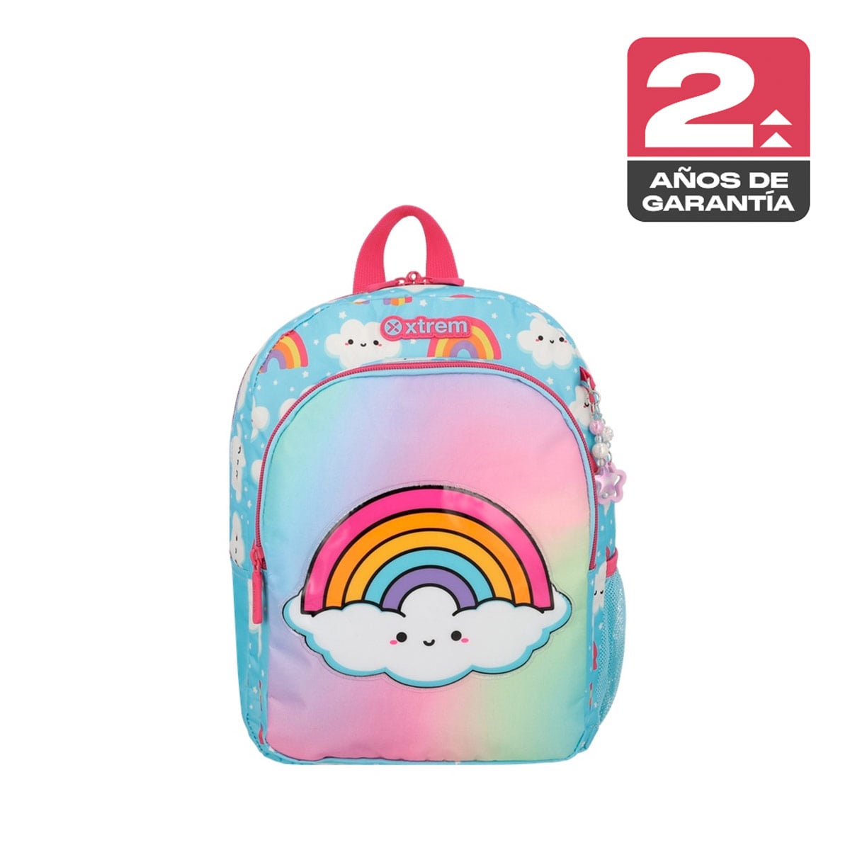 MOCHILA XTREM KINDER 6XT ARCOÍRIS CELESTE - 1