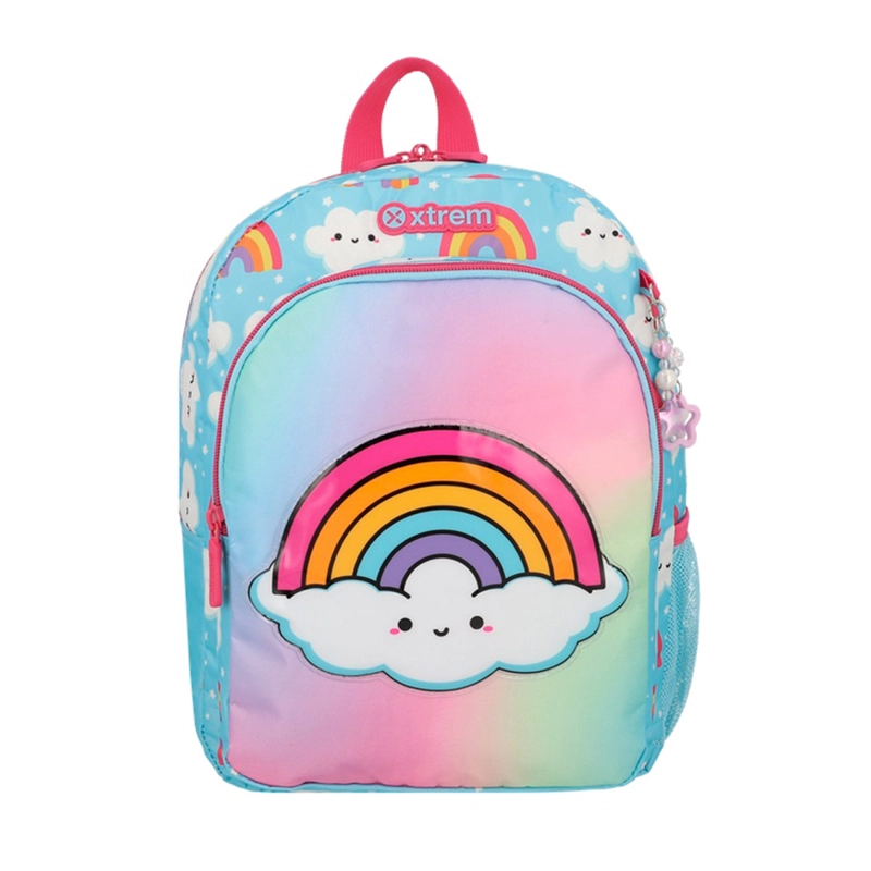 MOCHILA XTREM KINDER 6XT ARCOÍRIS CELESTE - 2