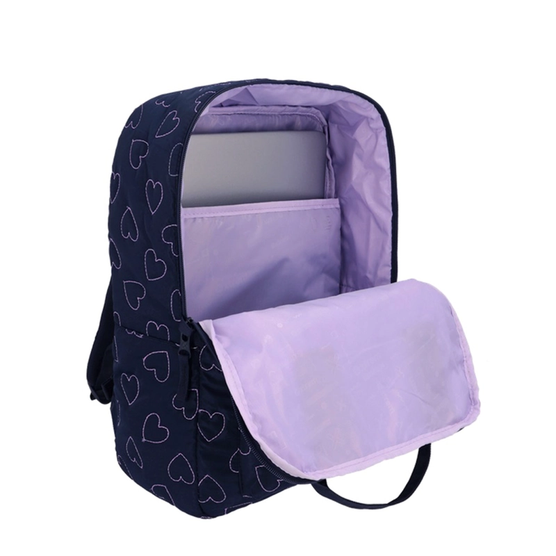 MOCHILA NOTEBOOK XTREM LEIA 6XT CORAZONES AZUL 15" - 5