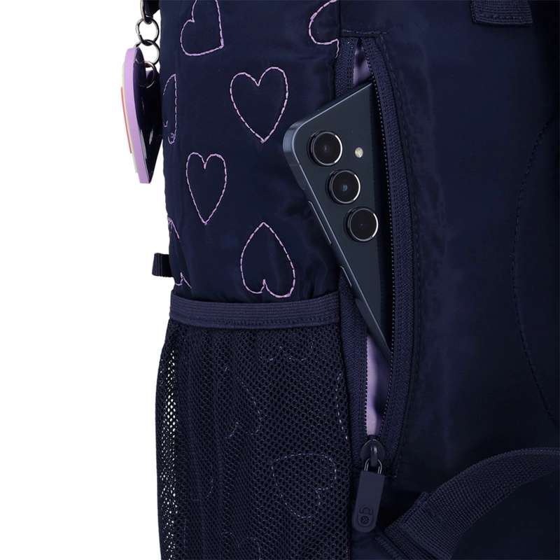 MOCHILA NOTEBOOK XTREM LEIA 6XT CORAZONES AZUL 15" - 8