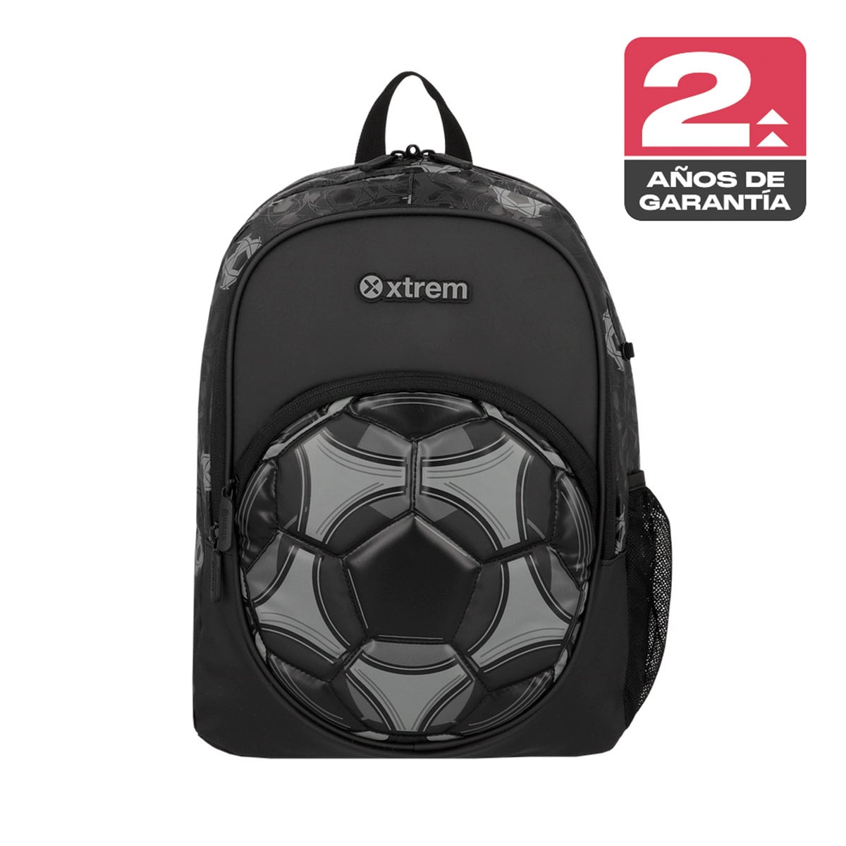 MOCHILA XTREM LOGAN 6XT FÚTBOL NEGRO - 1