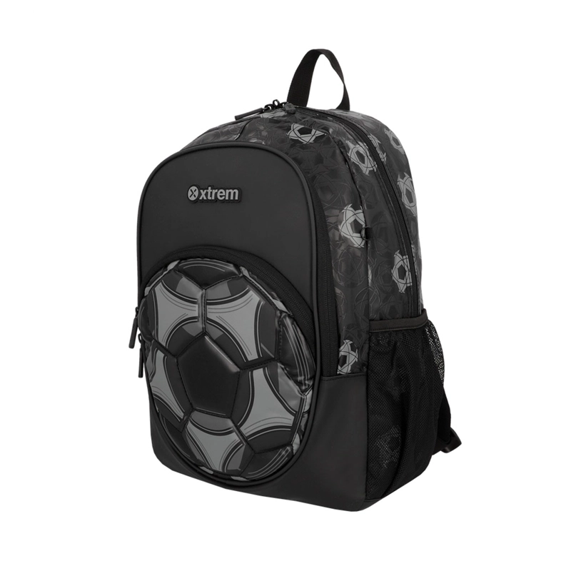 MOCHILA XTREM LOGAN 6XT FÚTBOL NEGRO - 3