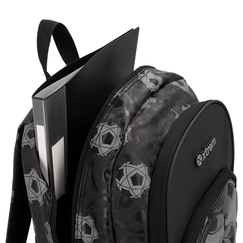 MOCHILA XTREM LOGAN 6XT FÚTBOL NEGRO - 8