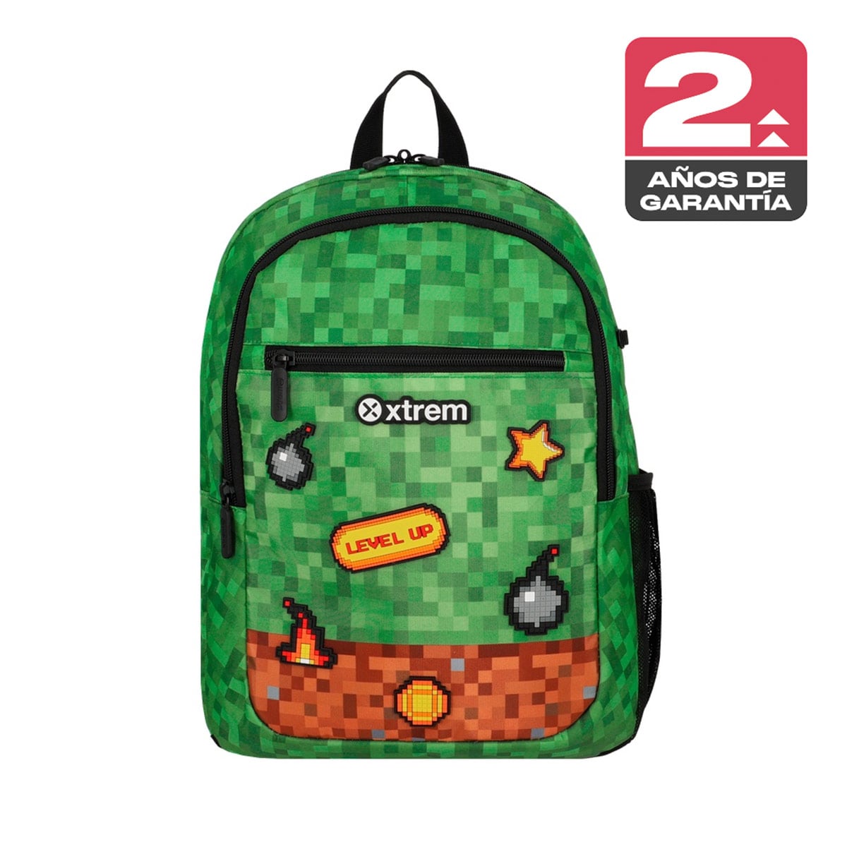 MOCHILA XTREM LOGAN 6XT PIXELS VERDE