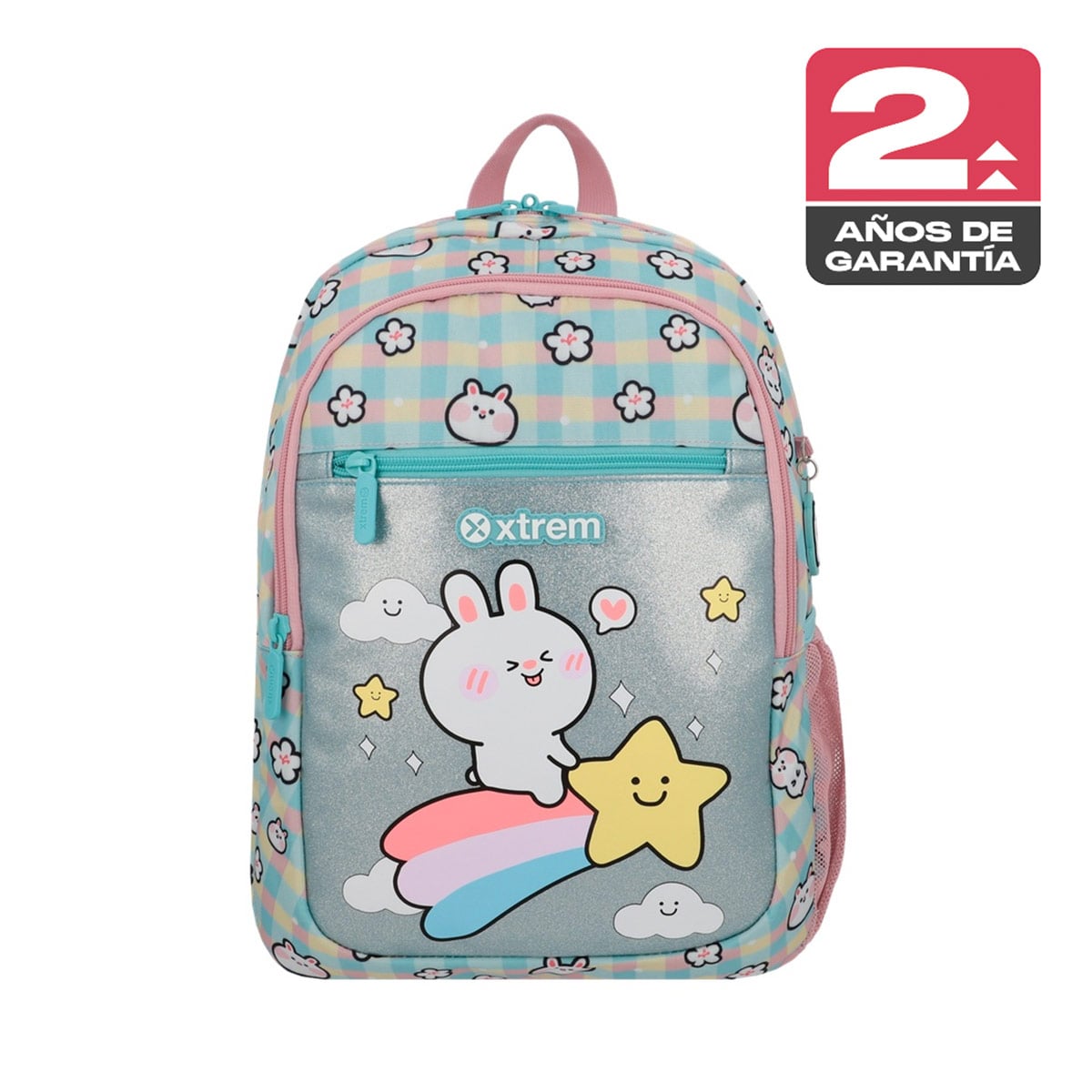 MOCHILA XTREM LOGAN 6XT CONEJO MULTICOLOR - 1