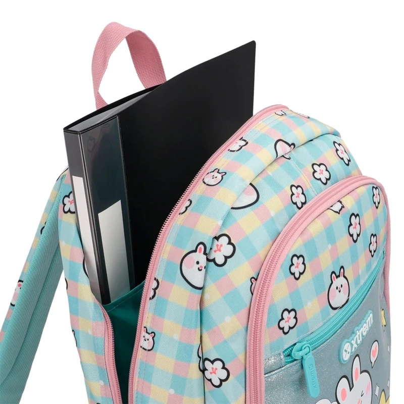 MOCHILA XTREM LOGAN 6XT CONEJO MULTICOLOR - 8
