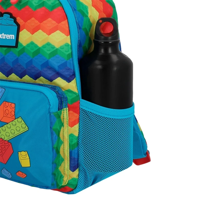 MOCHILA XTREM PLAY-TIME 6XT BLOQUES MULTICOLOR - 7
