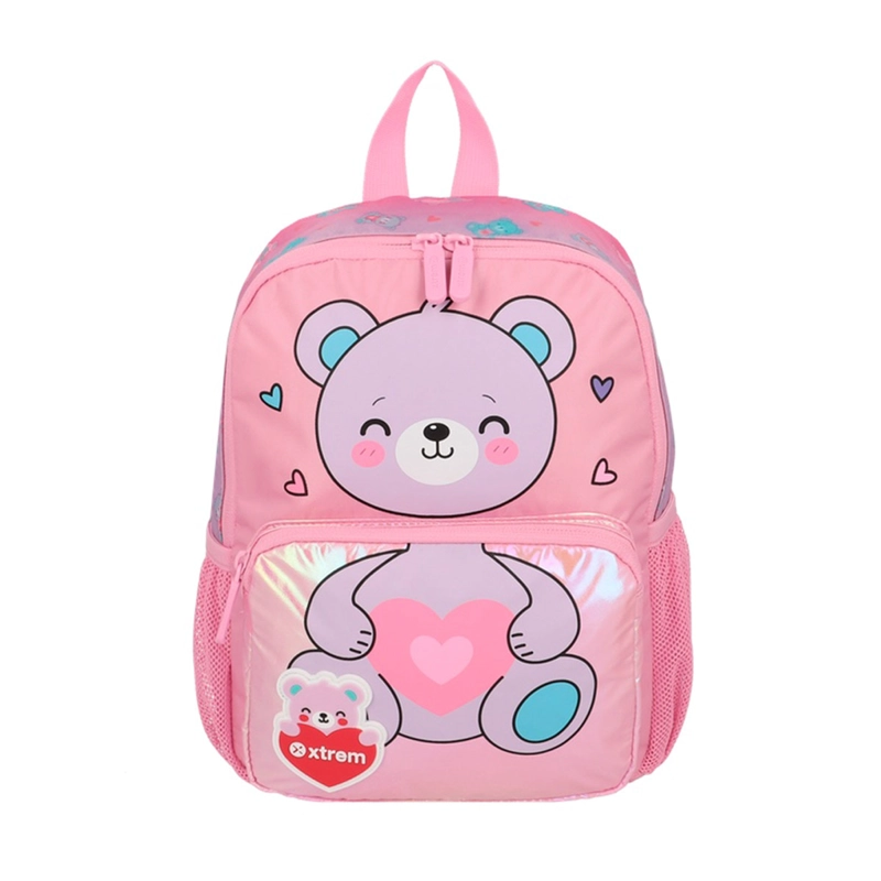 MOCHILA XTREM PLAY-TIME 6XT OSO ROSADO - 2