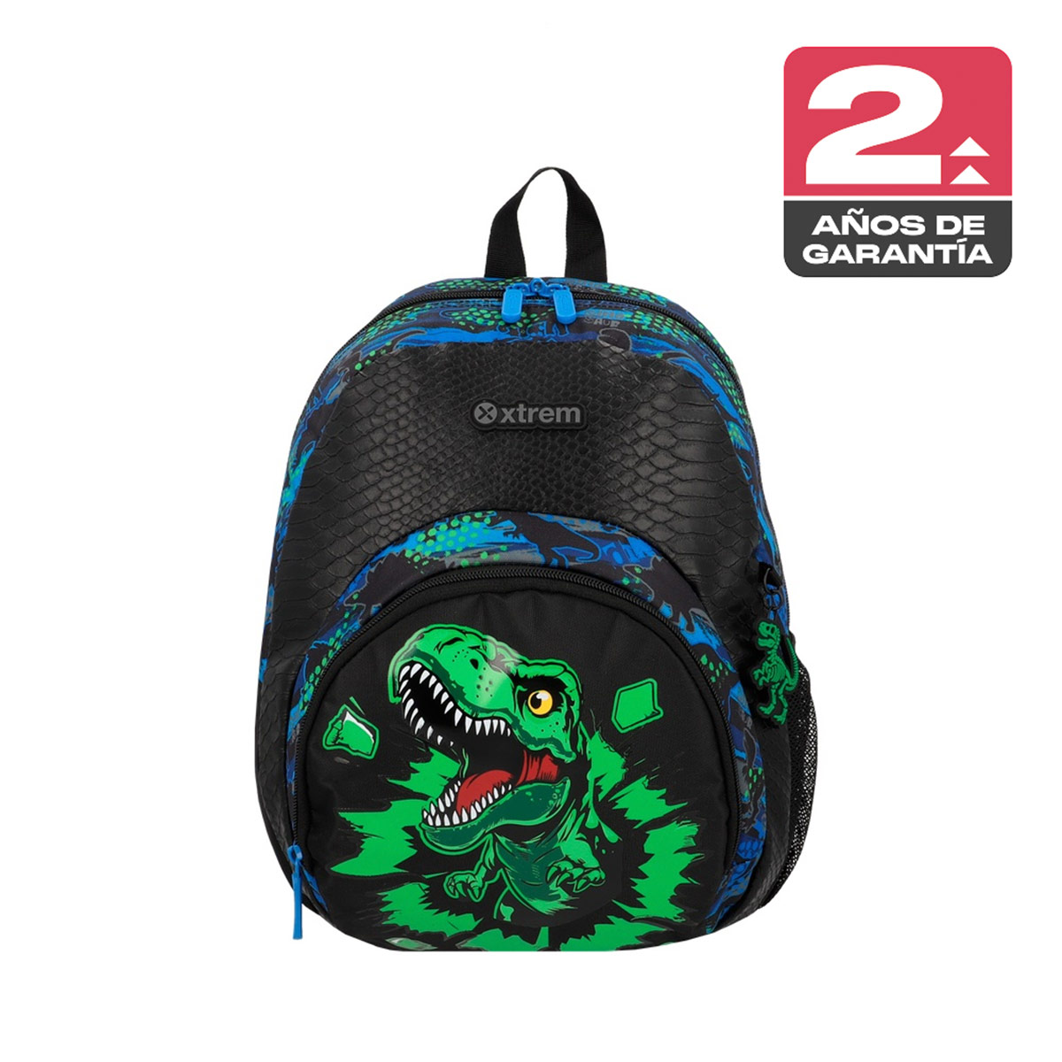 MOCHILA XTREM POWER 6XT DINO NEGRO - 1