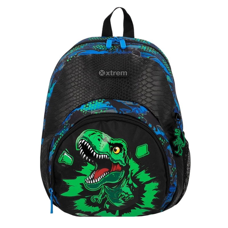 MOCHILA XTREM POWER 6XT DINO NEGRO - 2