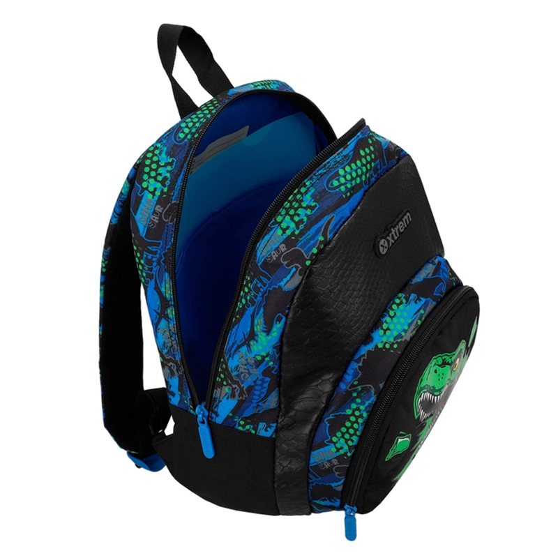 MOCHILA XTREM POWER 6XT DINO NEGRO - 5