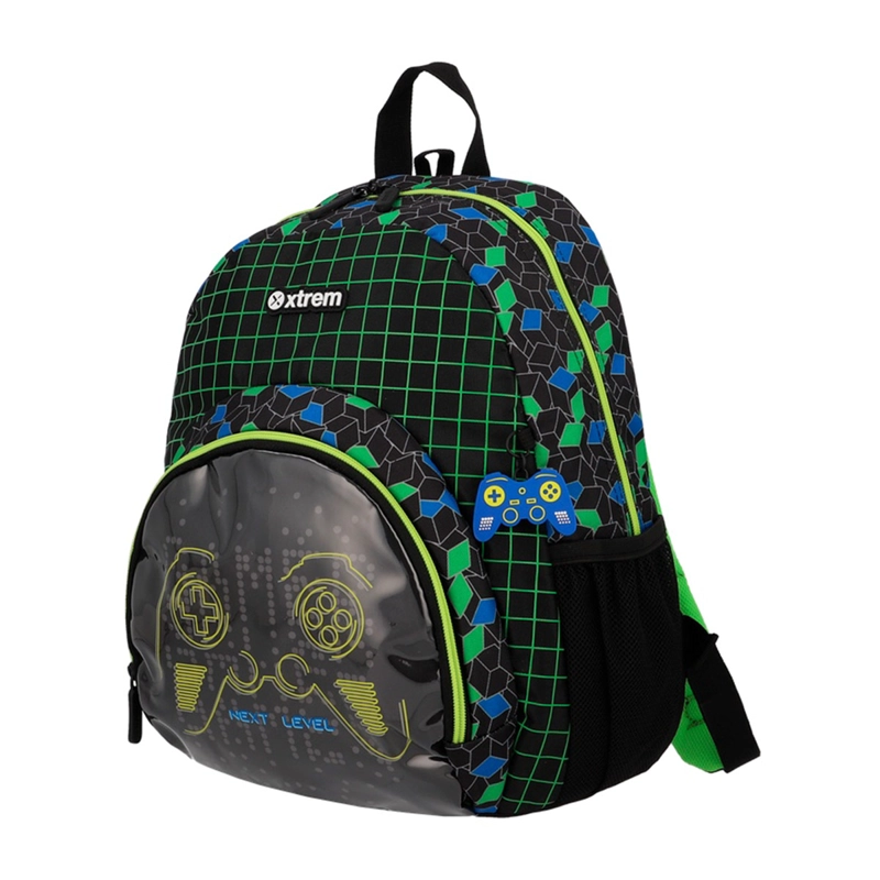 MOCHILA XTREM POWER 6XT GAMER NEGRO - 3