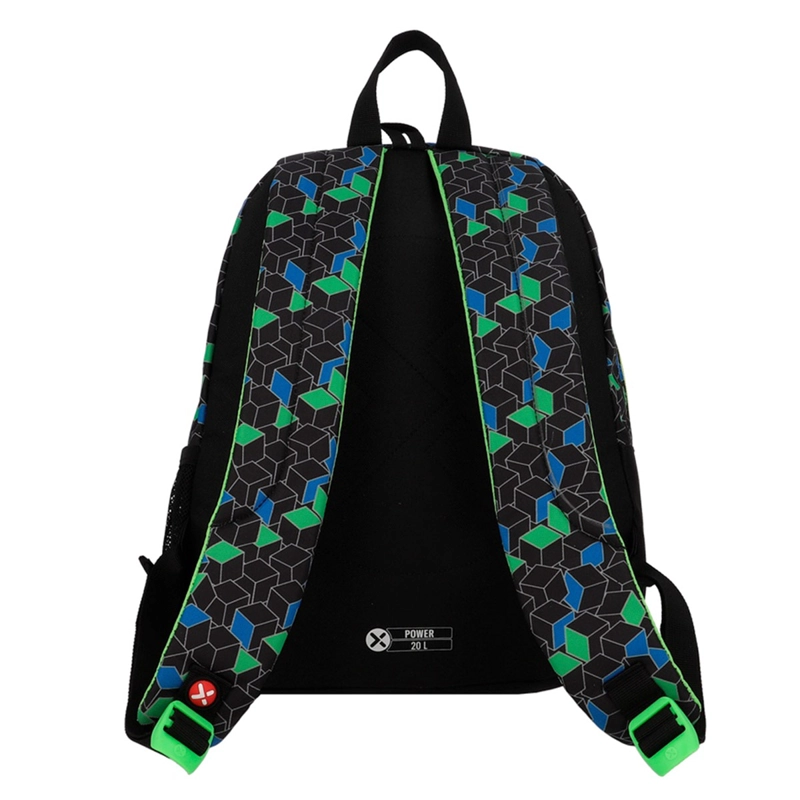 MOCHILA XTREM POWER 6XT GAMER NEGRO - 4