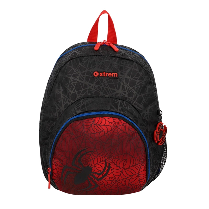 MOCHILA XTREM POWER 6XT SPIDER NEGRO/ROJO - 2