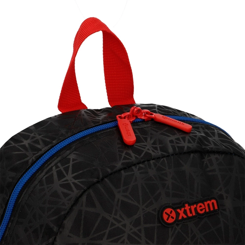 MOCHILA XTREM POWER 6XT SPIDER NEGRO/ROJO - 9