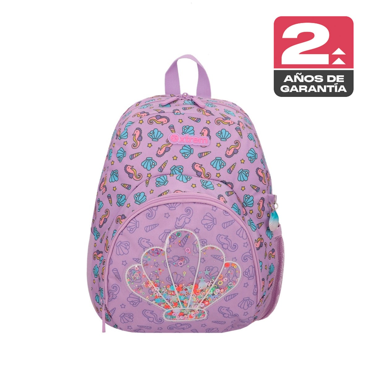 MOCHILA XTREM POWER 6XT OSTRA MARINA LILA - 1