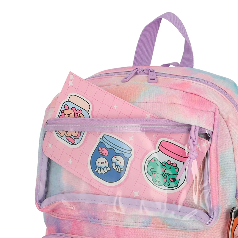 MOCHILA NOTEBOOK XTREM QUEENS 6XT ROSADO/MULTICOLOR 15" - 13