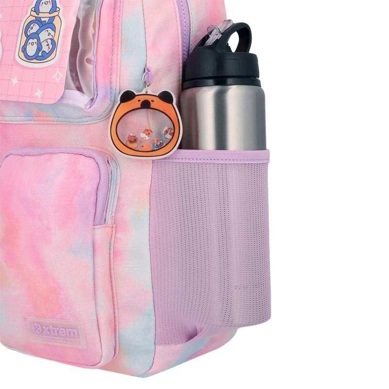 MOCHILA NOTEBOOK XTREM QUEENS 6XT ROSADO/MULTICOLOR 15" - 7