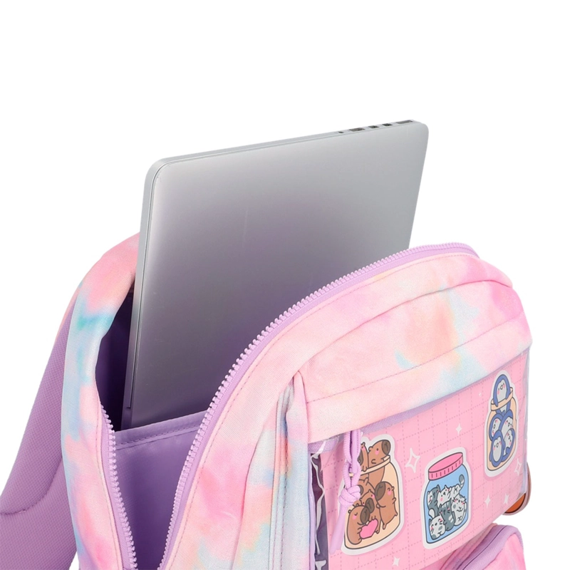 MOCHILA NOTEBOOK XTREM QUEENS 6XT ROSADO/MULTICOLOR 15" - 8