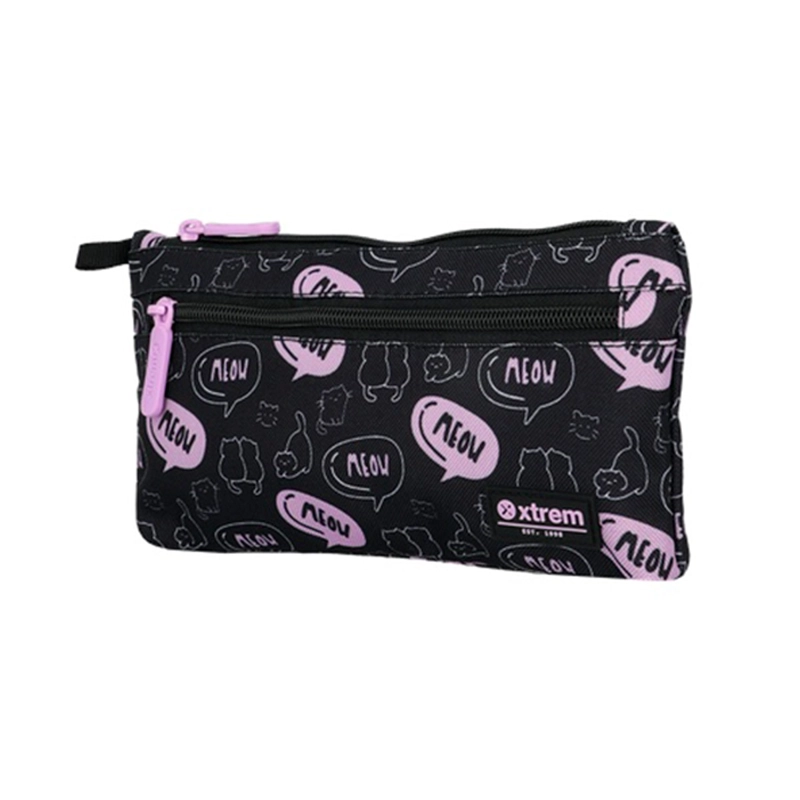 MEGAPACK 6XT MOCHILA NIÑA XTREM GATOS NEGRO/MORADO - 12