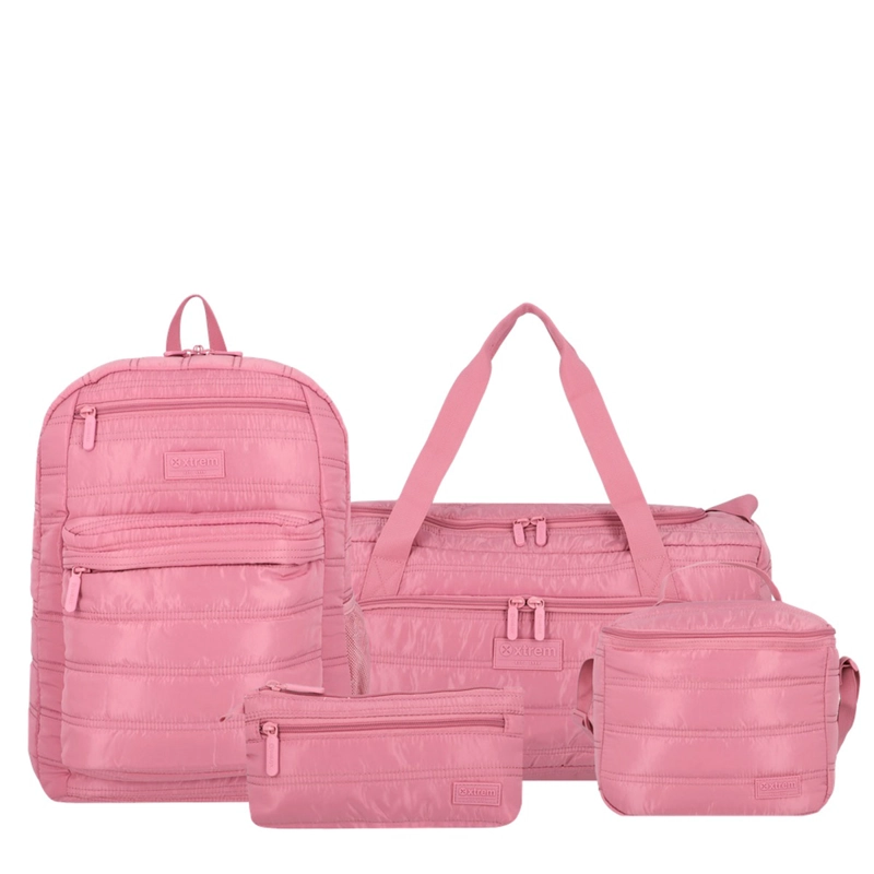 MEGAPACK 6XT MOCHILA NIÑA XTREM ROSADO - 2