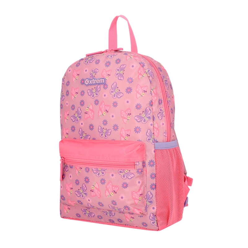 MINIPACK 6XT MOCHILA NIÑA XTREM MARIPOSAS ROSADO - 3