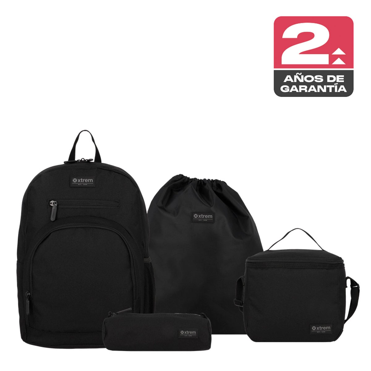 MULTIPACK 6XT MOCHILA NIÑO XTREM NEGRO - 1