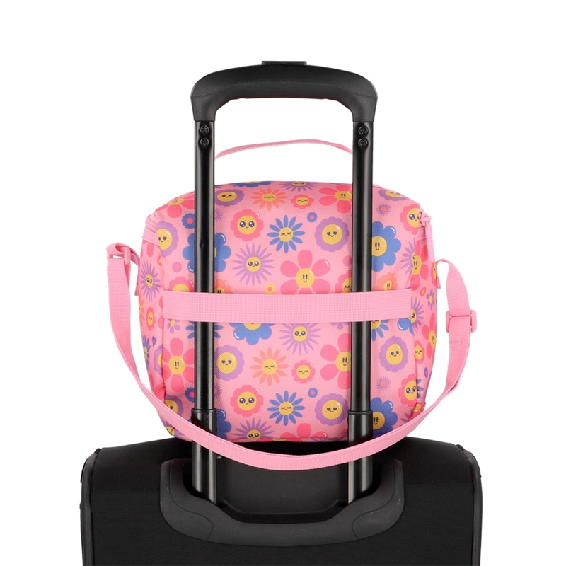 MULTIPACK 6XT MOCHILA NIÑA XTREM FLORES ROSADO - 9
