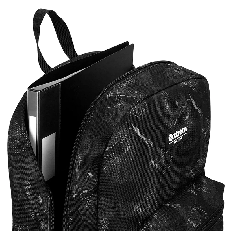 TRIPLE PACK 6XT MOCHILA NIÑO XTREM FÚTBOL NEGRO - 5