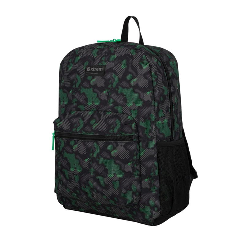 TRIPLE PACK 6XT MOCHILA NIÑO XTREM VERDE MILITAR - 3