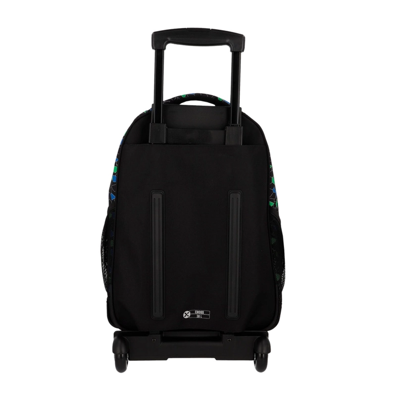 MOCHILA CON RUEDAS XTREM CROSS 6XT GAMER NEGRO - 4