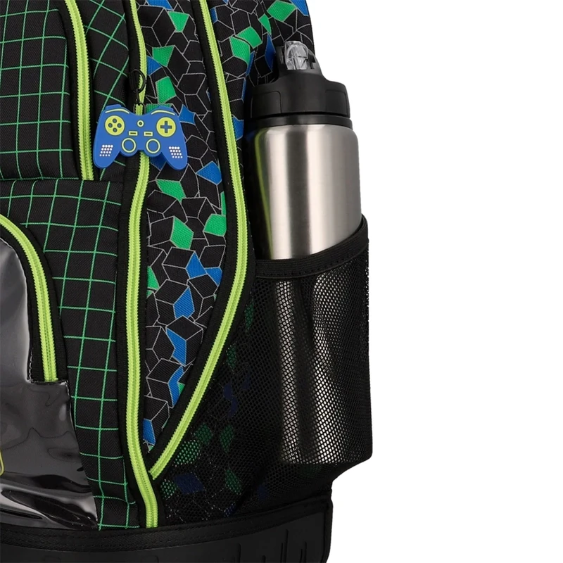 MOCHILA CON RUEDAS XTREM CROSS 6XT GAMER NEGRO - 7