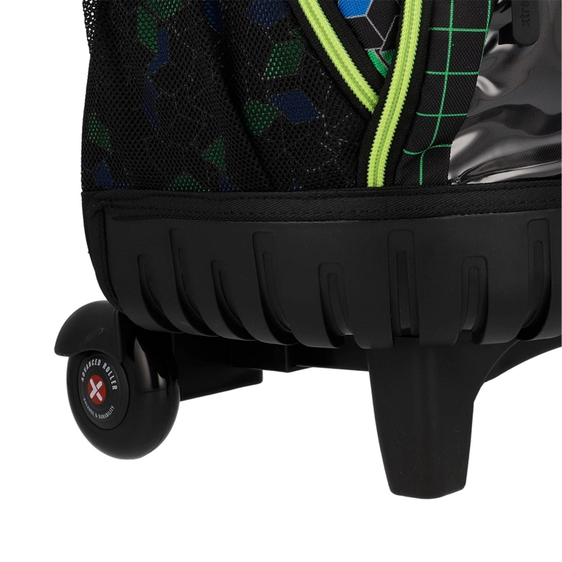 MOCHILA CON RUEDAS XTREM CROSS 6XT GAMER NEGRO - 8