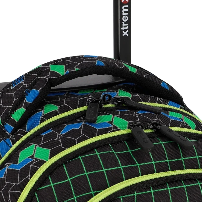 MOCHILA CON RUEDAS XTREM CROSS 6XT GAMER NEGRO - 9