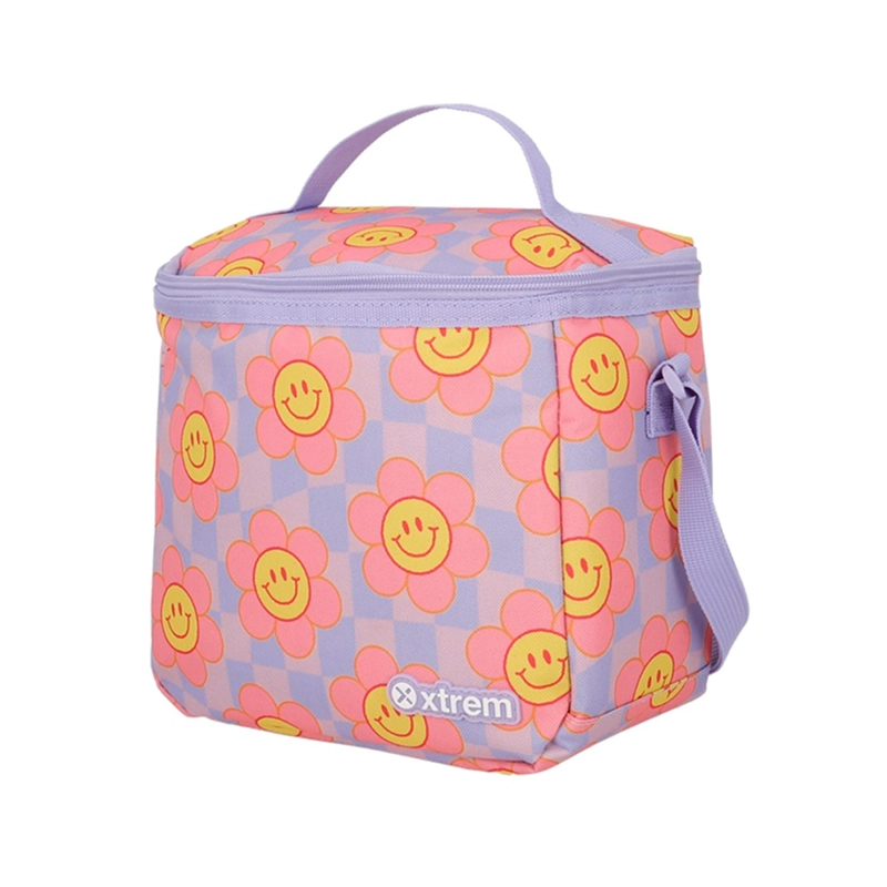 PACK MOCHILA CON RUEDAS XTREM RUN 6XT FLORES LILA - 10