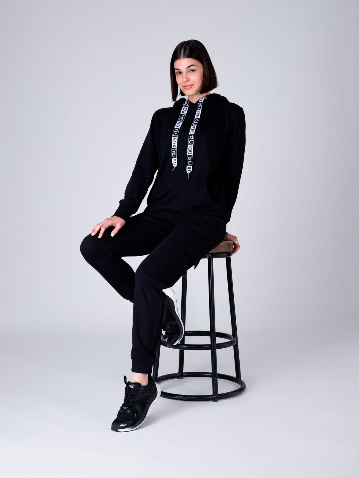 PANTALÓN MUJER EVERLAST ALGODÓN JOGGER - 1