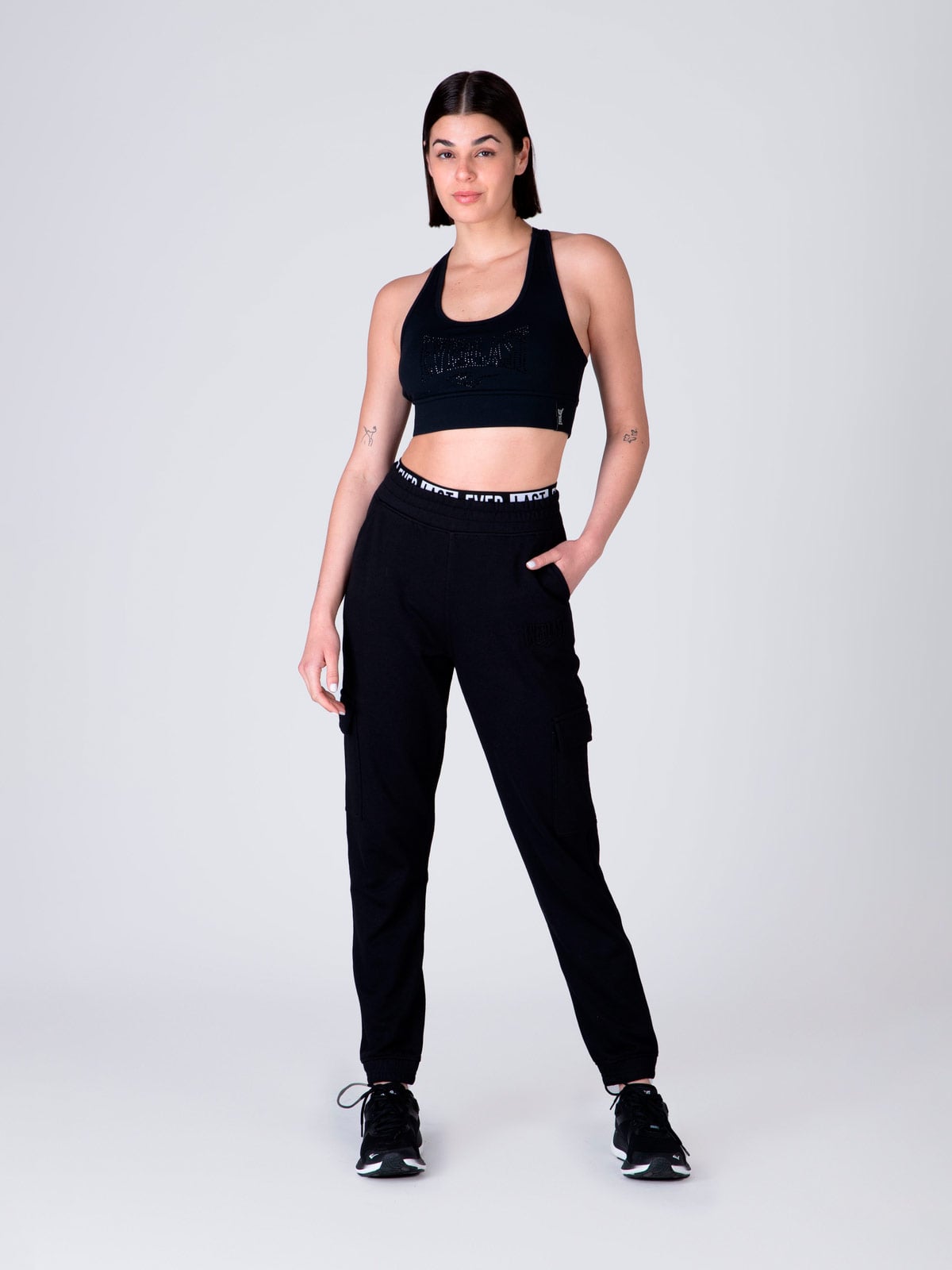 PANTALÓN MUJER EVERLAST ALGODÓN JOGGER - 2